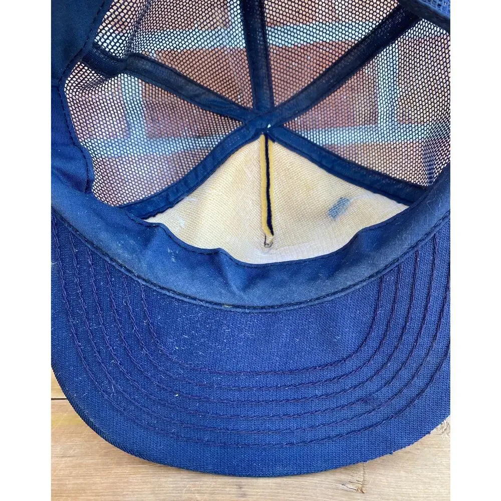 Vintage Winchester Knives Ball Cap Trucker Hat, Adjustable Snap Back Cowboy Logo